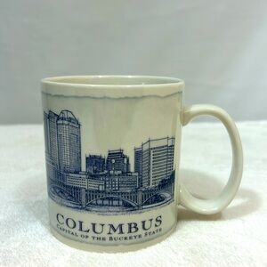 Starbucks Columbus 2008 Architecture Skyline Series Mug.